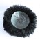 Afro Mens Toupee Male Hair Unit Hairpiece Mans Wigs 8MM KinkyHair Weaves for Men Skin Pu 100% Human Hair Kinky Curly 8x10inch Men&rsquo;s Unit 1# Jet Black