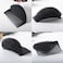 2Pcs 3.3inch Charming Bump It Up Volume Inserts Black Sponge Foam Hair Comb Do Beehive Bun Maker Base Styling Accessories