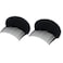 2Pcs 3.3inch Charming Bump It Up Volume Inserts Black Sponge Foam Hair Comb Do Beehive Bun Maker Base Styling Accessories