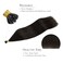 WENNALIFE I Tip Hair Extensions Human Hair, 50g 100s 14 Inch Dark Brown Remy Itip Human Hair Extensions Invisible Itips Straight I Tips Fusion Extensions Real Human Hair