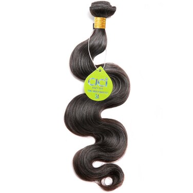 Brazilian Virgin Body Wave, 1 Bundle Natural Color Virgin Human Hair Extensions Size 12 Inches