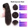 Dark Brown Ponytail Extension for Women Wavy Drawstring Ponytail Curly Ponytail Extension for Black Women 26 Inch Long Ponytail Extension Clip in Ponytail Hair Extensions Pony Tails Hair Extensions