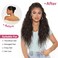 ALXNAN Claw Clip Ponytail,26 Inch Dark Brown Ponytail Extension for Women Synthetic Long Curly Wavy Clip in Ponytail Hair Extensions Synthetic Hairpiece for Daily Party Use