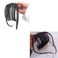 WILLBOND Bangs Halloween Hair Clip in Bangs 100％ human hair Curved Wispy Bangs with Temples Hairpieces for Women Clip on Air Bangs Hair Extension for Daily Wear(Dark Brown)