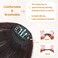 Clip in Bangs 100% Real Human Hair, Fake Bangs Hair Clip on Bangs for Women, Dark Brown Wispy Bangs Clip in Hair Extensions for Daily Wear (Dark Brown, Wispy Bangs)