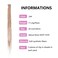 Dsoar Clip In Dreadlock Extensions 20 Inch 3PCS Handmade 0.6cm Synthetic Dreads with Clips Soft Crochet Loc Extensions(24#)