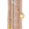 Dsoar Clip In Dreadlock Extensions 20 Inch 3PCS Handmade 0.6cm Synthetic Dreads with Clips Soft Crochet Loc Extensions(24#)