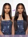 LUVME HAIR Seamless Yaki Straight Clip in Human Hair Extensions Fullness with 1 Pack, Natural Black 18 Inch 135g 9pcs, Clip in Hair Extensions Yaki Straight Thick Natural Invisible Hair Extensions