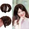 Healeved Clip in Hair Extensions for Women Wig Toppers for Thinning Hair Human Hair Fake Hair Piece Clip On Topper Thinning Hair Clip Hairpiece Wiglet