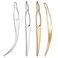 4PCS Sisterlock Retighten Tool Dreadlock Tool Interlocking Tool for Locs Metal Crochet Hook Hair Extensions Tool Dreadlocks Kit Gold Silver Hair Tool for Maintaining Your Dreadlock Unisex