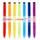 7 Pcs Colored Clip In Hair Extensions 20 Inches Multi-Colors Straight Hair Clip In Synthetic Hair Extensions For Women Girls Kids Gift Synthetic Hairpieces Can Be Hot Water Curl (20, 7 colors)