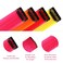 YaFex 12 Pcs Clip in Hair Extensions, 22 Inch Colored Hair Extensions Party Highlights Long Straight Synthetic Hairpieces for Women Kids Girls (Hot Pink)