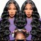 Wear and Go Glueless Wigs Human Hair Pre Plucked Pre Cut for Beginners 5x5 HD Lace Closure Wigs Human Hair 26 Inch Body Wave Lace Front Wigs Human Hair for Women 180% Density