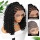 Fancy Hair Cornrow with Curly Hair Wig HD Lace Front Braided Wig with Baby Hair Pre Plucked Glueless Transparent 13x4 Inch Lace Frontal Wig for Black Women