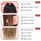 Xtrend 8 Packs 18 Inch Medium Long Box Braids Crochet Hair 144 Strands Pre-looped Boho 3X Braids Hair Extensions Synthetic Crochet Hair for Woman (1B3027#)