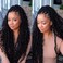 Pre-looped Crochet Locs with Human Hair Curls Dreadlocks Hair With Curly Human Hair End Soft Messy Boho Box Locs for Women 26inch 72 Locs