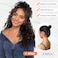 Ponytail Extension,Curly Drawstring Ponytail Extension for Black Women Natural Black Curly Clip in Hair Extensions 14 Inch Synthetic Hairpiece for Daily Party