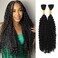 Human Braiding Hair for Boho Braids 18 Inch Curly Human Hair Braiding 12A Brazilian No Weft Hair Extensions for Bohemian Knotless Braids Bulk Human Hair for Braiding 2 Bundles 100g