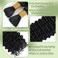 Human Braiding Hair For Braids 100g/2Bundles Deep Wave Bulk Human Hair Extensions For Braiding Wet And Wavy Human Braiding Hair 16 Inch Curly Human Hair For Braiding Natural Color