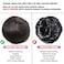 Bella Hair 100% Human Hair Bun Extension Donut Chignon Hairpieces for Both Women and Men Instant Up-Do Fake Bun Scrunchies (#8 Brown/Light Chestnut Brown)