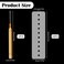 11 Pcs Heat Shield Guards for Hair Extension with Hook Hair Extension Tool, Multi Hole Shield Spacers Fusion Glue Protector Templates, Pulling Needle for Hair Extensions