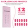 12 Pieces Hot Pink Hair Extensions Clip in for Kids Girls Women, 22 Inch Long Straight Colored Heat Resistant Synthetic, Streak Extension Clips Ins Play Highlights