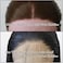 BTWTRY Black Synthetic Lace Front Wig Long Straight Jet Black Lace Front Synthetic Wig Pre Plucked Natural Hairline Glueless Heat Resistant Fiber Hair Wig for Fashion Women (Black)