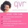 QVR Afro Kinkys Bulk Human Hair for Dreadlocks Extensions Repair Locs, Twist Braiding Afro Kinky Human Hair for Locs 1 Pack 50 Gram Natural Black Color 12 inches