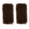 QUEEN VIRGIN REMY QVR Afro Kinkys Bulk Human Hair for Dreadlock Extensions Repair Locs, Twist Braiding Afro Kinky Human Hair for Locs 1 Pack 50 Gram, 14 Inch, DARK BROWN
