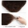 QUEEN VIRGIN REMY QVR Afro Kinkys Bulk Human Hair for Dreadlock Extensions Repair Locs, Twist Braiding Afro Kinky Human Hair for Locs 1 Pack 50 Gram