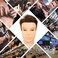 Male Mannequin Head with 100% Human Hair, 8Inch 3B#, PVC Material, Cosmetology Education Focus