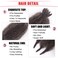 Afro Twist Hair 7 Packs Marley Twist Braiding Hair 8 Inch Cuban Twist Long Afro Kinky Synthetic Fiber for Braiding Hair Extensions (8inch, 4-7)