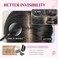 Halo Hair Extensions - Halo Hair Extensions Real Human Hair Transparent Headband Adjustable Size Removable Secure，Halo Extensions Real Human Hair, #T1B-8P/60 80g18Inch