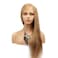 Dreambeauty #18 Blonde Color Lace Front Human Hair Wig for Women Brazilian Remy Glueless Full Lace Human Hair Wig with Baby Hair Pre-Plucked Natural Hairline (22 Inch, 13x6 Lace Front 150% Density)