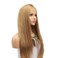 Dreambeauty #18 Blonde Color Lace Front Human Hair Wig for Women Brazilian Remy Glueless Full Lace Human Hair Wig with Baby Hair Pre-Plucked Natural Hairline (22 Inch, 13x6 Lace Front 150% Density)