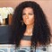 Dreambeauty 300% Density 13x6&rdquo; Transparent Lace Front Human Hair Wigs Water Wave Brazilian Remy Human Hair 6 Inch Deep Part Lace Front Wig with Baby Hair for Women (20 Inch)