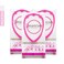 Dreamlover Wig Head Stand, Wig Holder, Hot Pink, 3 Packs