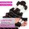 Human Hair Braiding Hair Deep Water Wave 2 Bundles/Pack 50g 16 Inch, Bulk Human Hair Braiding Hair for Boho Braids Natural Color, Curly Wet and Wavy Braiding Boho Human Hair for Micro Braiding