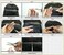 25 Strands Straight Micro Ring Links Locks Beads Keratin Stick I Tip Human Hair Extensions Blue Color