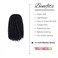 ToyoTress Marley Hair Crochet Braids - 14 Inch 6 Packs 1B Natural Black, Afro Kinky Curly Marley Twist Braids Synthetic Twist Crochet Braiding Hair Extensions (14 inch,1B-6P))