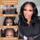 Body Wave Glueless Wig Human Hair Pre Plucked Pre Cut Glueless Lace Front Wig Ready to Wear 5x5 Body Wave Closure Wig Human Hair 180% Density Body Wave Pre Plucked Wig Natural Hairline 10 Inch
