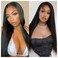 Bundles With Closure Human Hair Straight Bundles Human Hair 4 Bundles with Closure 10A Unprocessed Brazilian Virgin HairNatural Black Hair Extensions(12" 12" 14" 14" with 12" Closure)