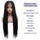 Estilar 36" 13x6 Lace Front Box Braided Wigs for Black Women Knotless Cornrow Braids with Baby Hair Synthetic HD Lace Frontal Wig Handmade Braided Wigs Natural Black