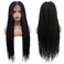 Estilar 36" 13x6 Lace Front Box Braided Wigs for Black Women Knotless Cornrow Braids with Baby Hair Synthetic HD Lace Frontal Wig Handmade Braided Wigs Natural Black