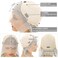 Grey Bob Wig Human Hair 13x4 HD Lace Front Wigs Short Bob Lace Frontal Wigs for Black Women 180% Density 10 Inch