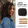 Tight Afro Kinky Bulk 100 ％ Human Hair for Draedlock Extensions, Repair Locs, Twists and Braids (12 Inch, Natural Black)