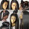 Human Hair Lace Front Wigs Pre Plucked Virgin Brazilian Human Hair Wigs for Black Women Silky Straight Glueless Lace Front Wig with Baby Hair Straight Human Hair Wig Bleached Knots 130% Density 14