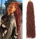 Soft Locs 26 Inch Crochet Hair 7 Packs Faux Locs Crochet Hair Pre Looped Synthetic Curly Soft Faux Locs Crochet Hair Extension Goddess Locs Crochet Braids (26 Inch (Packs of 7), 350#)