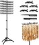 Braiding Hair Rack Standing Hair Extension Holder Hanger,