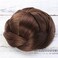 POPETPOP Fake Hair Bun Wig Bun, Hair Chignon Braided Hair Bun Womens Hairpiece for Women Girls Party Wedding Dancing Costume Hair Accessory Bun Hair